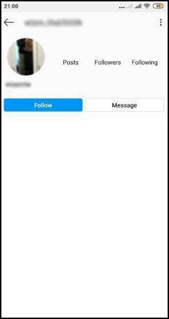 معرفة ما إذا تم حظرك من شخص ما على انستقرام