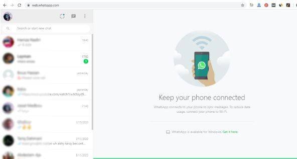 كيفية استخدام واتس اب ويب على المتصفح