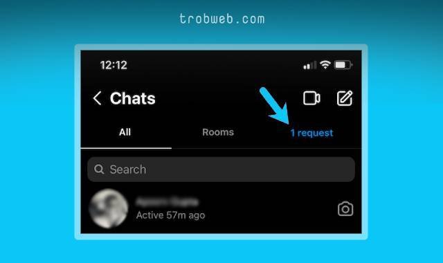 منع إرسال الرسائل كطلبات إليك على إنستقرام